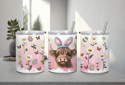 Highland Cow Easter-10370 - tumbler