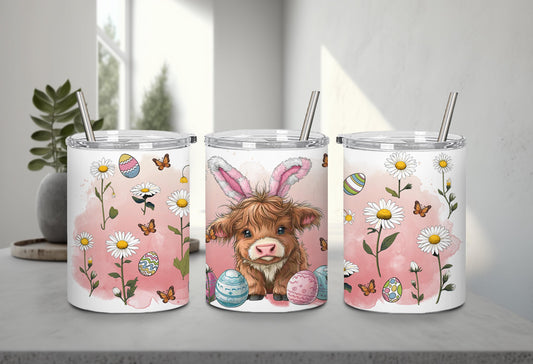 Highland Cow Easter-10405 - tumbler