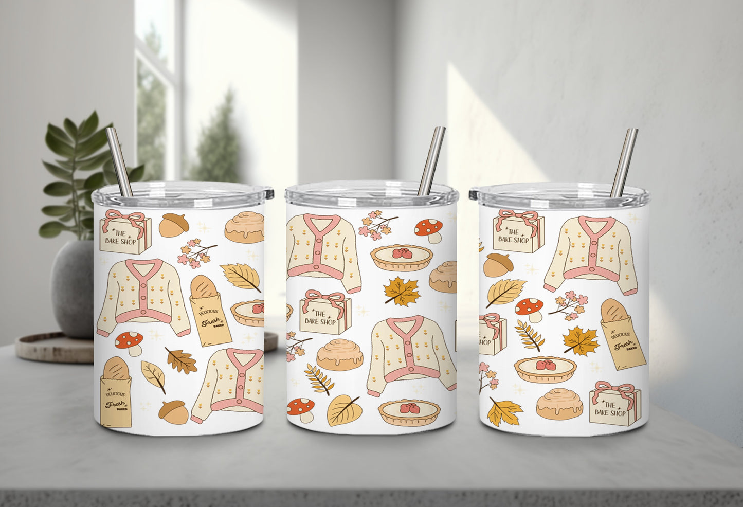Girly Autumn - tumbler