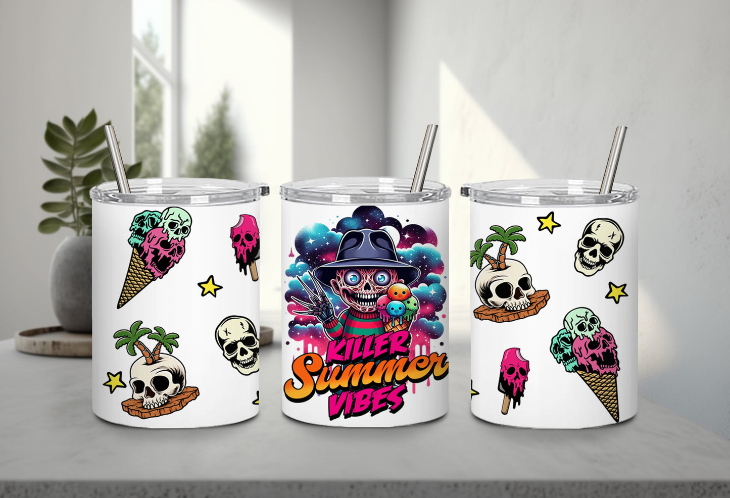 Summer Killer Vibes-10729 - tumbler