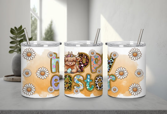 Highland Cow Easter-10395 - tumbler