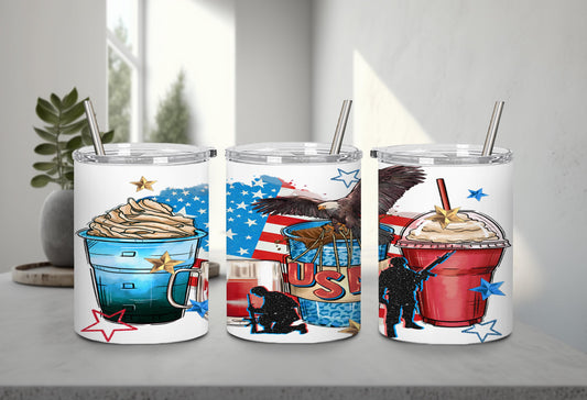 4th of July Coffee Cups - tumbler