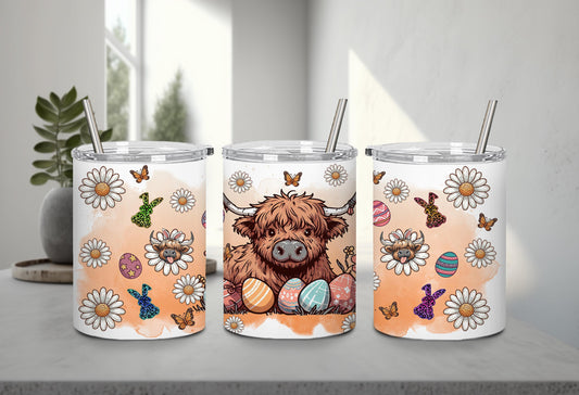 Highland Cow Easter-10375 - tumbler