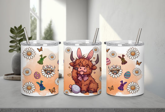Highland Cow Easter-10373 - tumbler