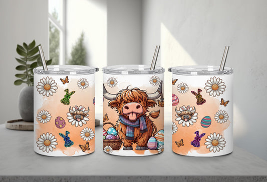 Highland Cow Easter-10386 - tumbler