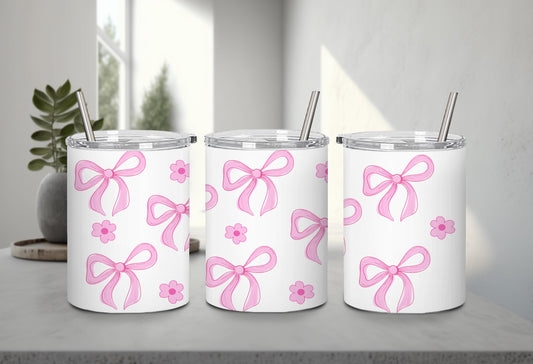 Pink Flower Coquette-10259 - tumbler