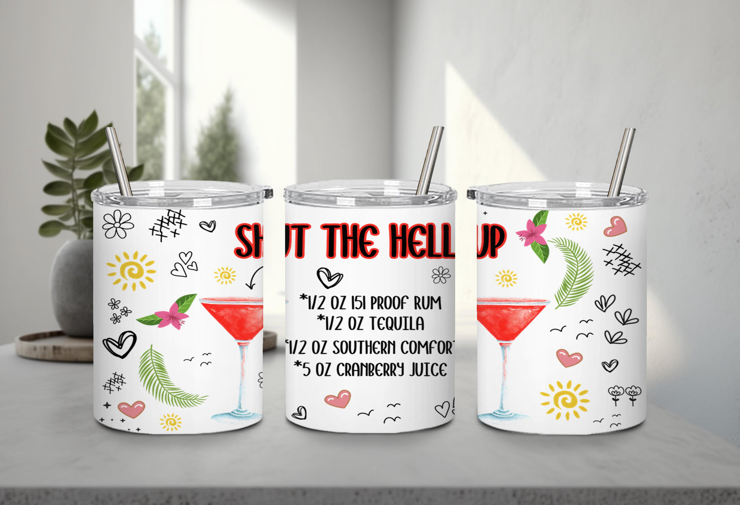 Shut the Hell Up-10274 - tumbler