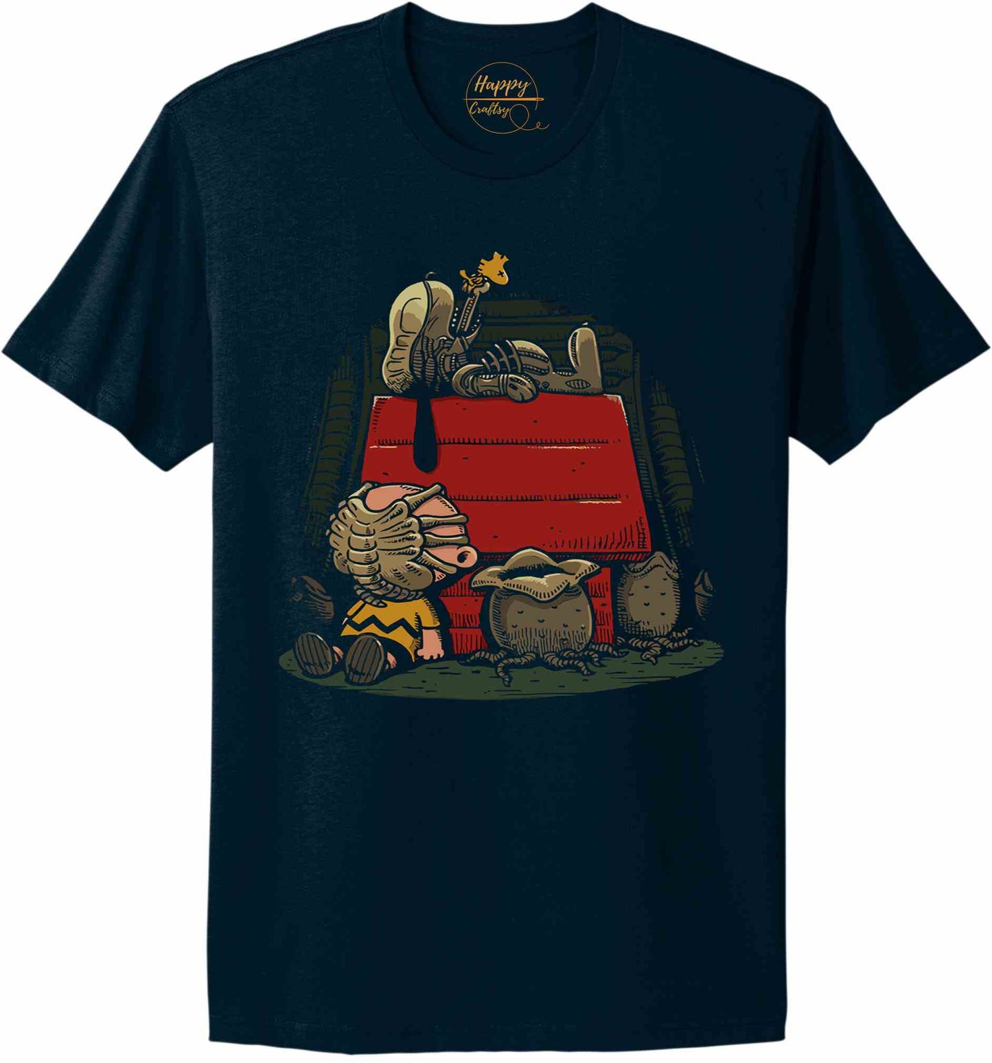Funny Movie Parody Alien - t-shirt