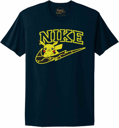 Pikachu Embroidered Logo-10776 - t-shirt