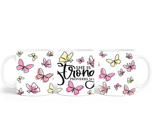 She is Strong - mugs