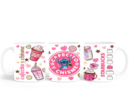 Cafecito y Chisme Alien-10063 - mugs