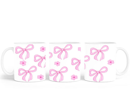 Pink Flower Coquette-10259 - mugs