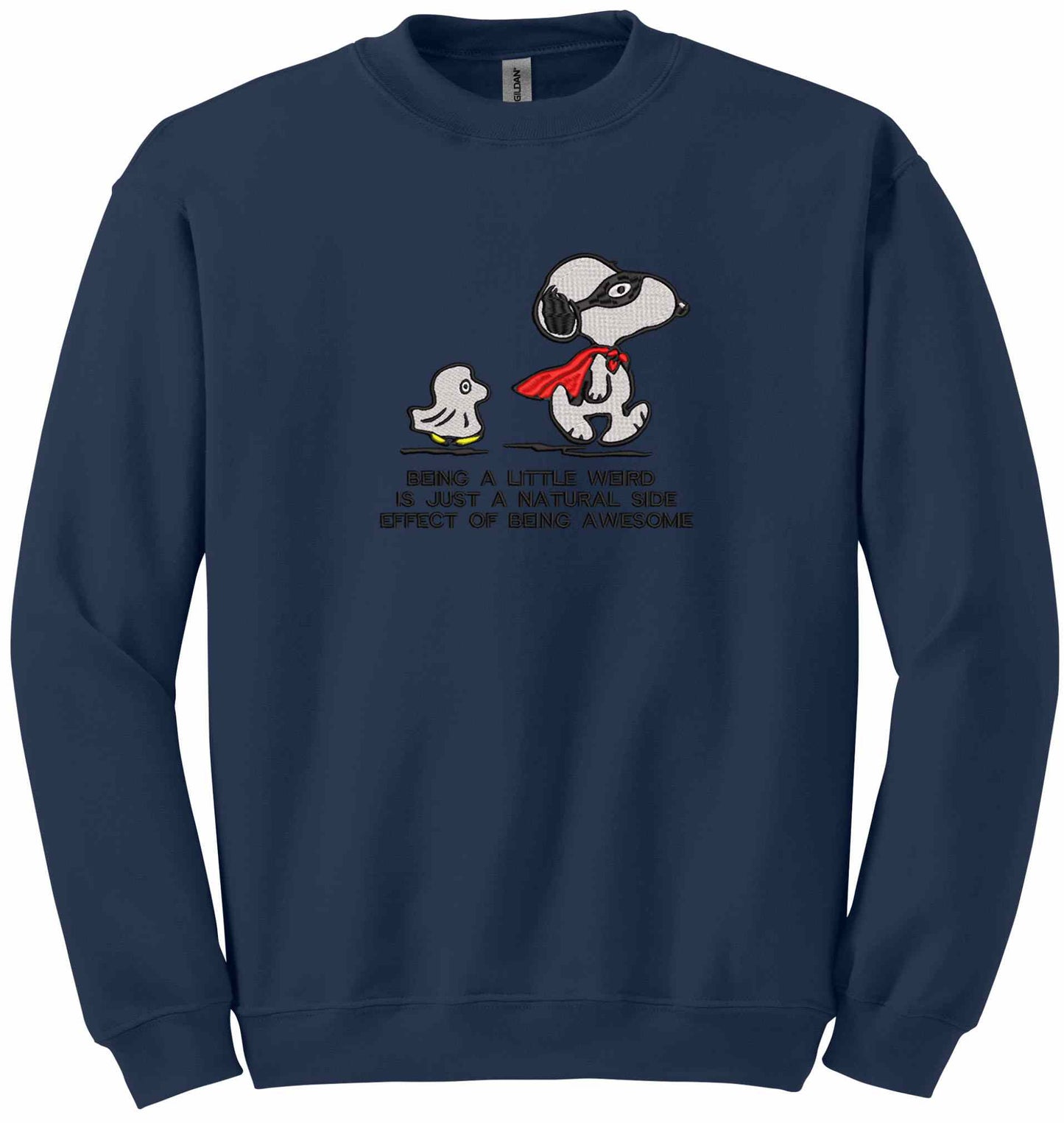Beautiful positive message Embroidered - sweatshirt