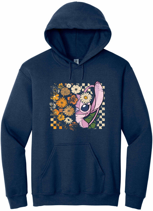 Trick or Treat Pink Alien - hoodie