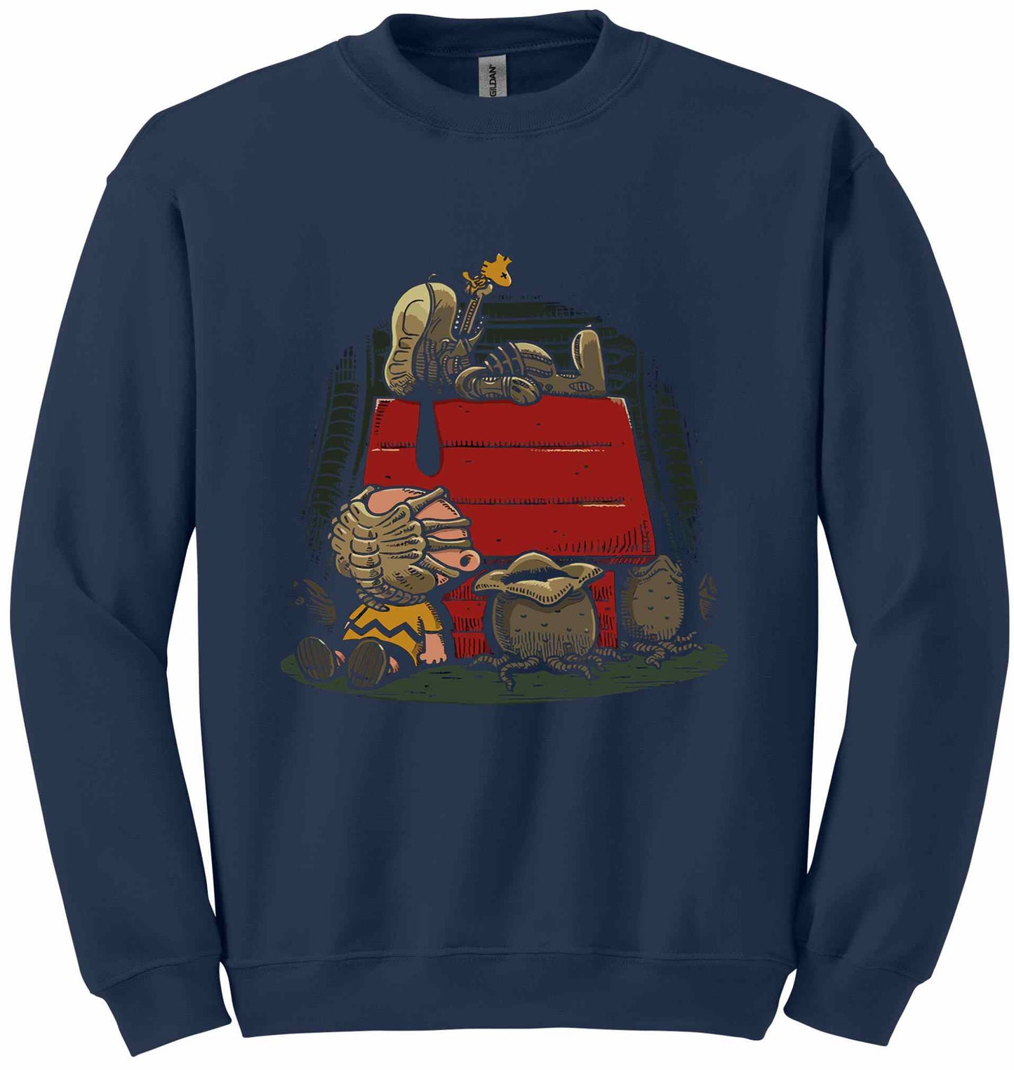 Funny Movie Parody Alien - sweatshirt