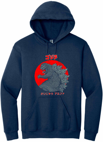 Godzilla-10503 - hoodie