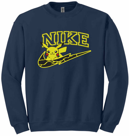 Pikachu Embroidered Logo - sweatshirt