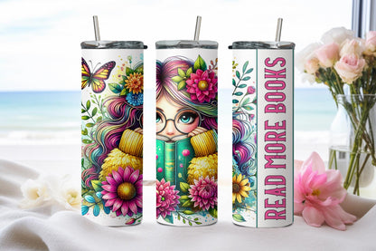 Book Lover-8160 - tumbler