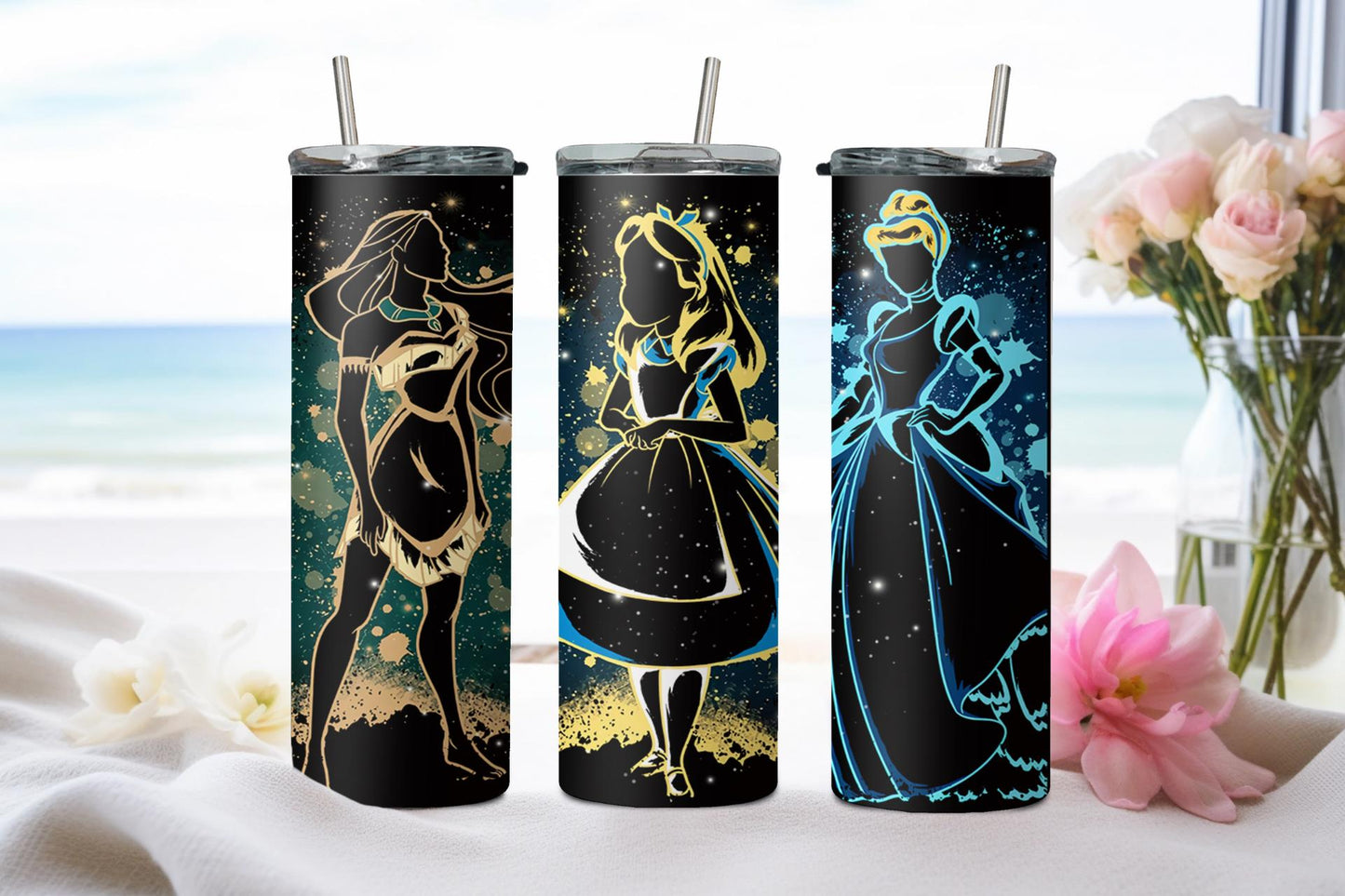 Neon Princess-9414 - tumbler