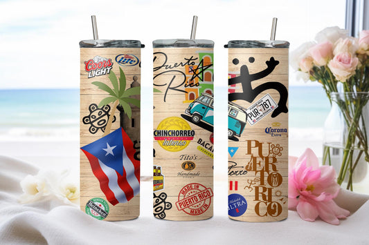 Puerto Rico - tumbler