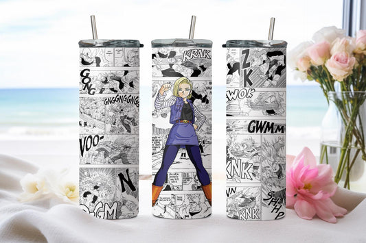 Android18-7318 - tumbler