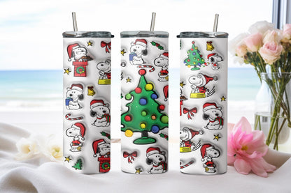 Inflated Christmas Joe Cool - tumbler