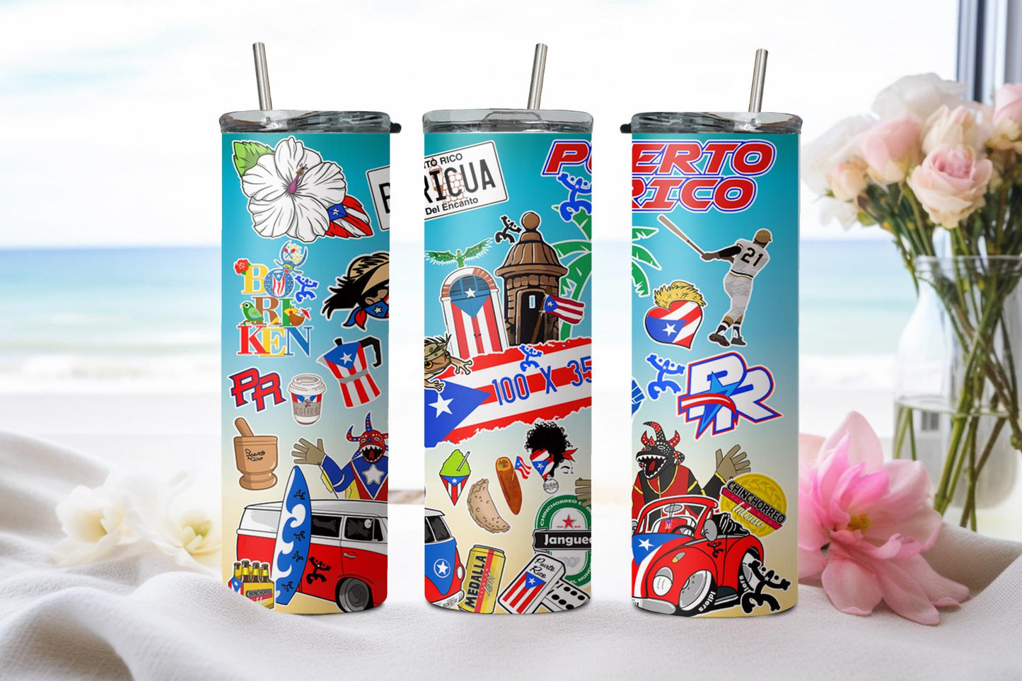 Puerto Rico-8216 - tumbler