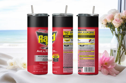 Raid Ants and Roach - tumbler