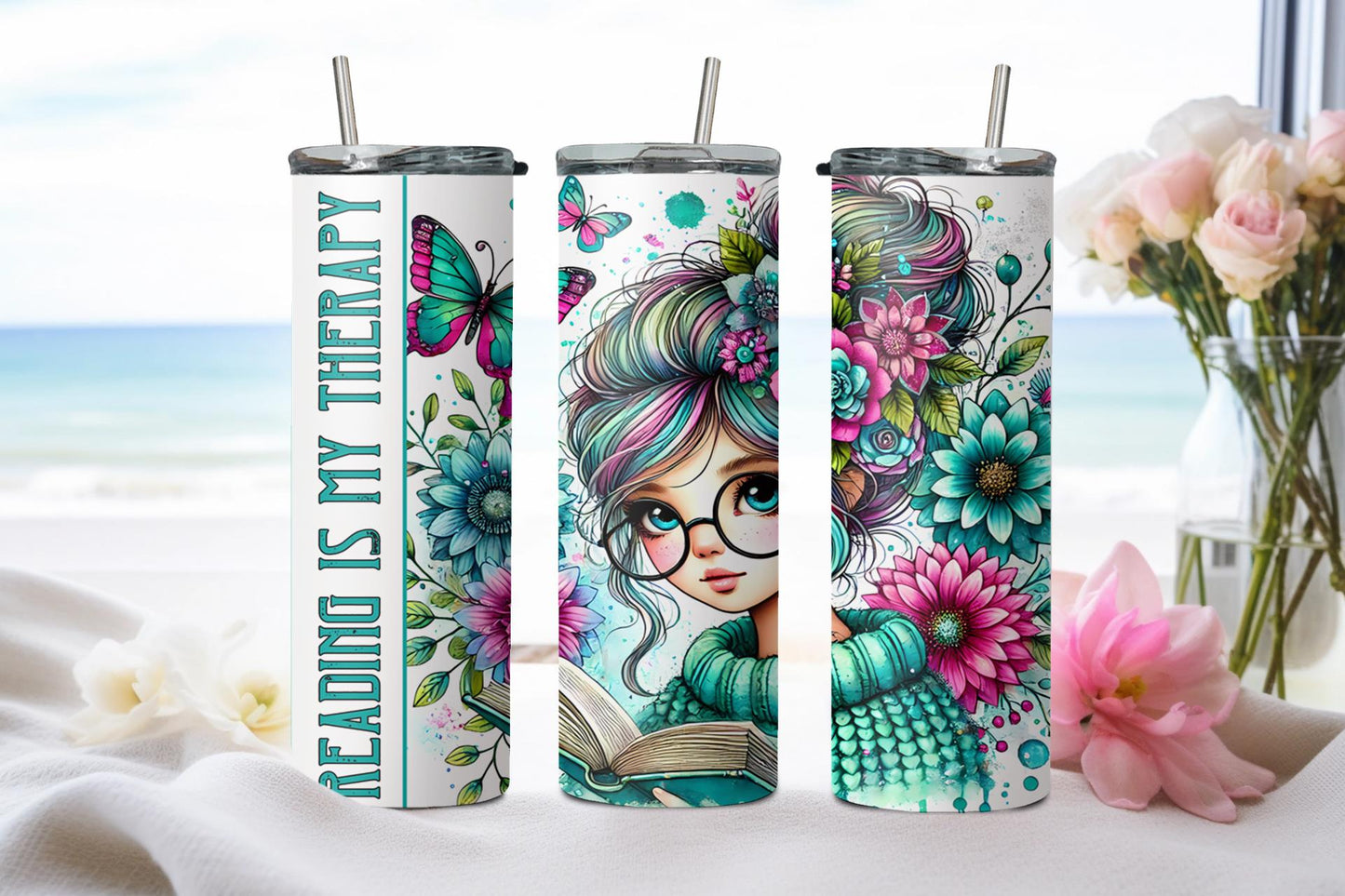 Book Lover-8155 - tumbler