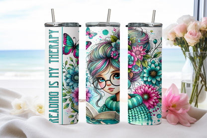 Book Lover-8155 - tumbler
