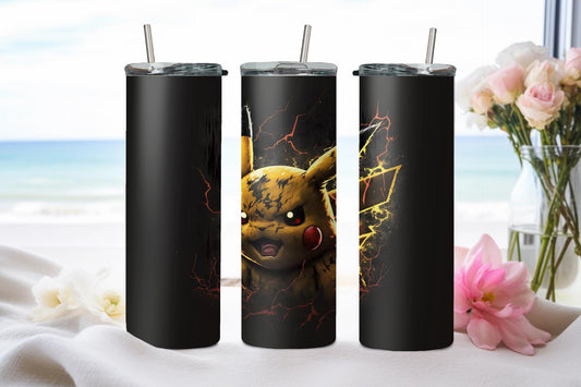 Yellow Electric Rodent-7973 - tumbler