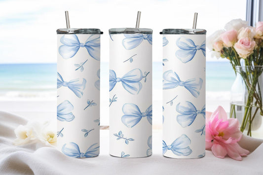 Blue Ribbon - tumbler