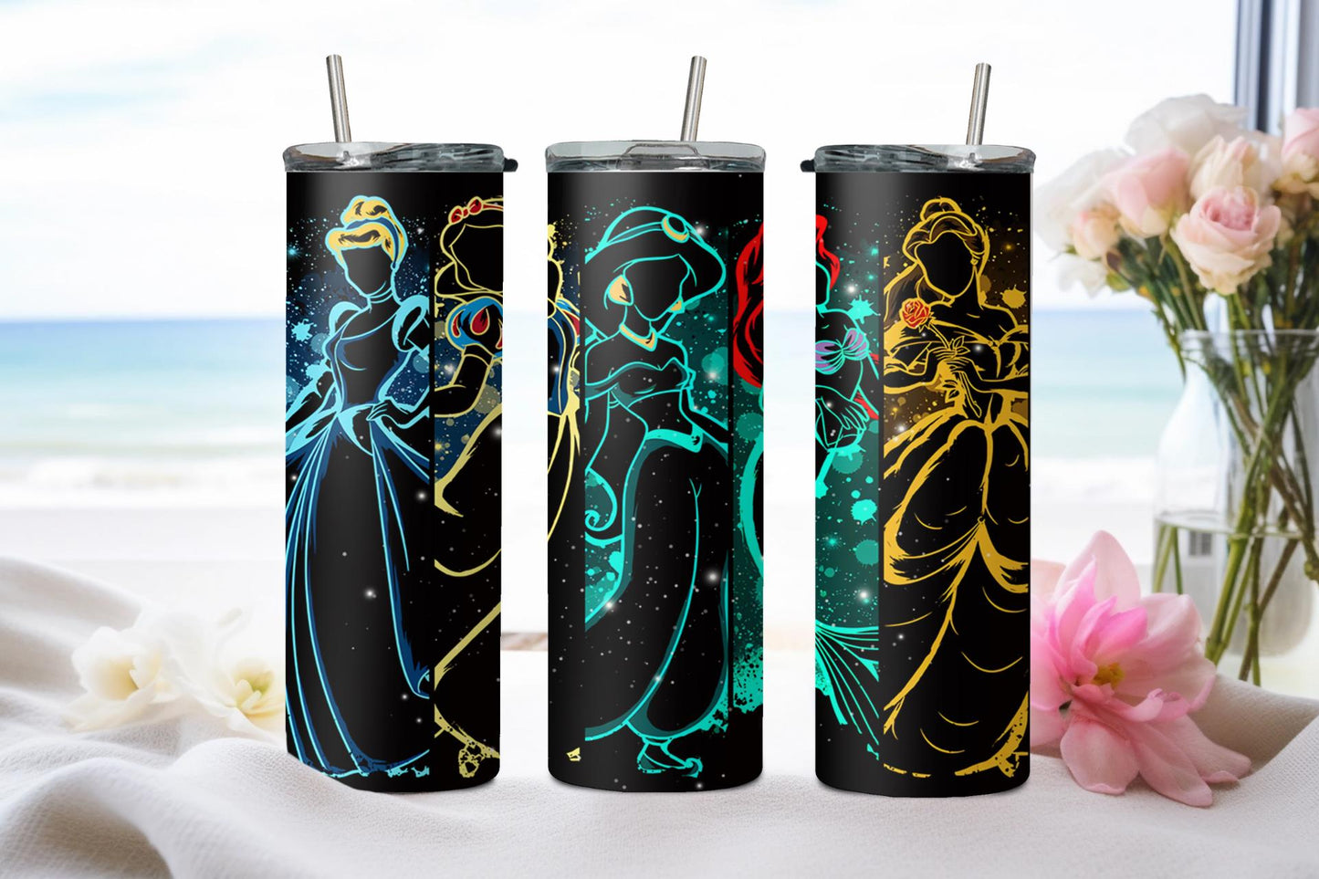 Neon Princess-9415 - tumbler