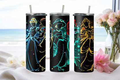 Neon Princess-9415 - tumbler
