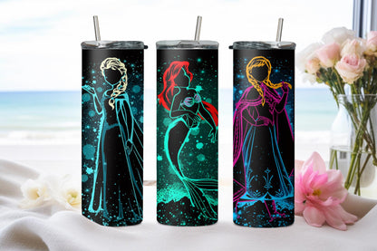 Neon Princess-9424 - tumbler