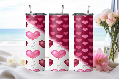 Hearts Split-10587 - tumbler