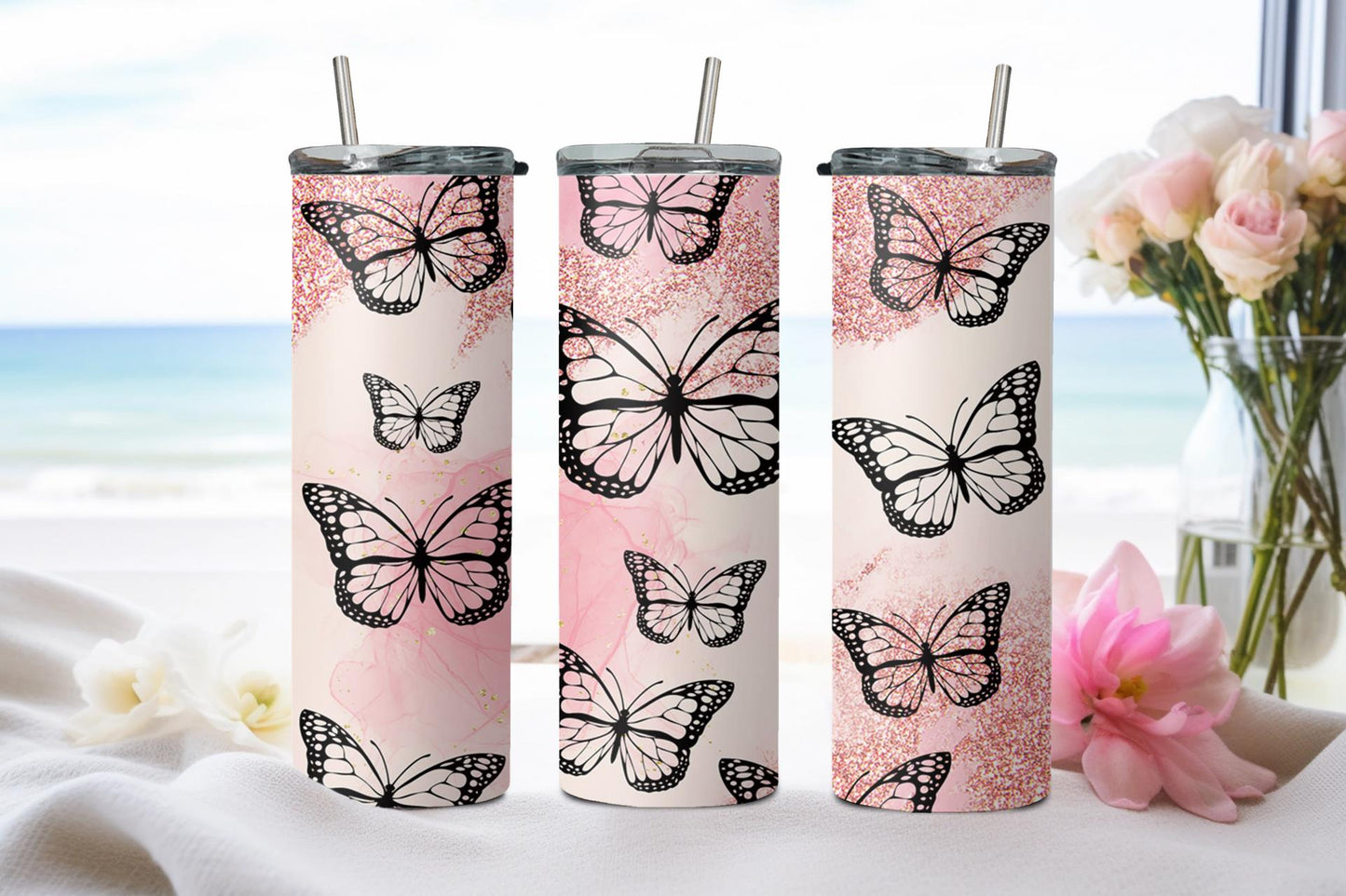 Butterflies-8321 - tumbler