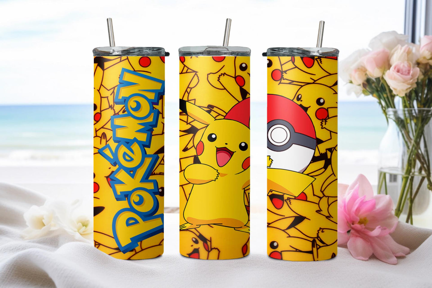 Yellow Electric Rodent-7976 - tumbler