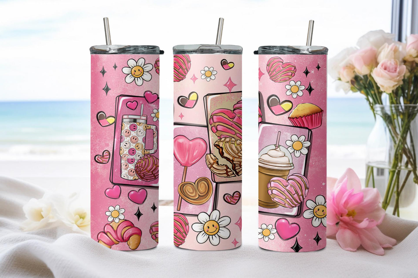 Cafecito y Chisme Valentines Day-10541 - tumbler