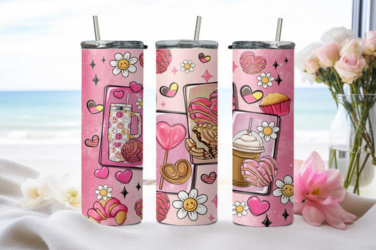 Cafecito y Chisme Valentines Day-10541 - tumbler