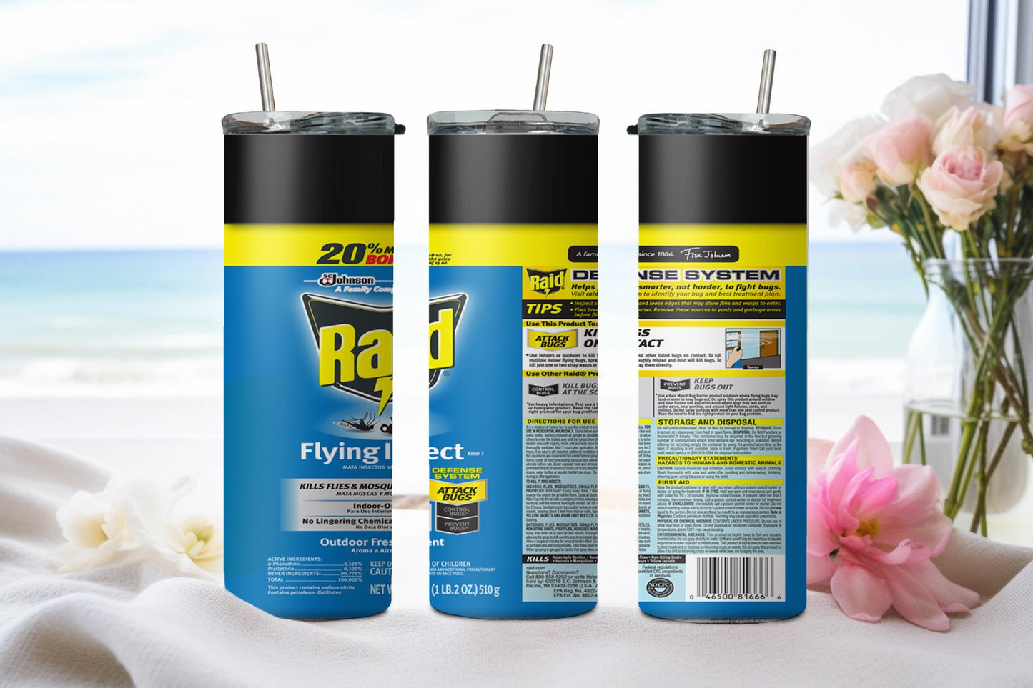 Raid Flying Insect - tumbler