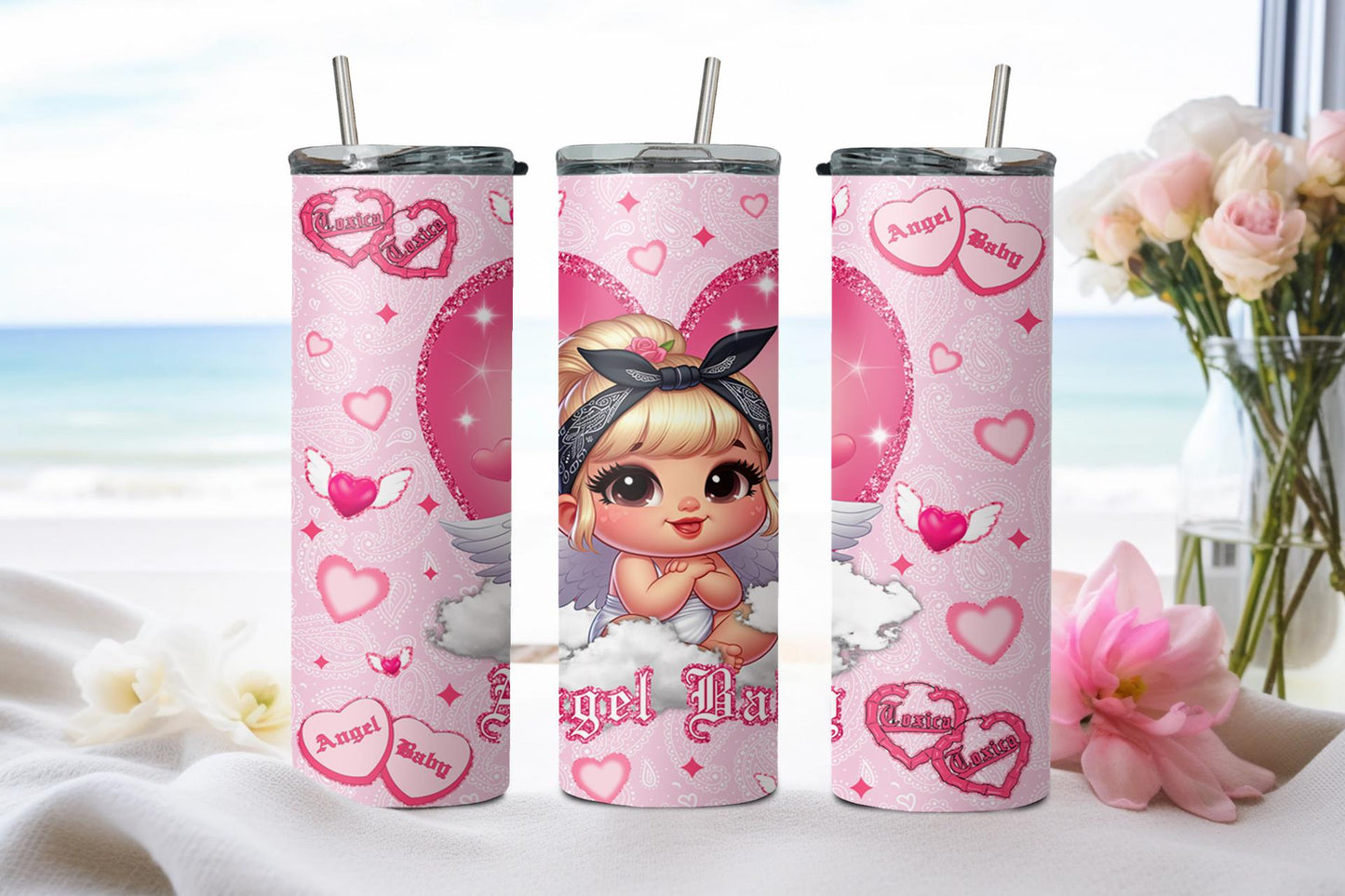 Angel Baby-8523 - tumbler