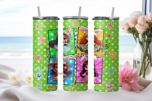Pocahontas, Merida, Moana, Mulan-8922 - tumbler