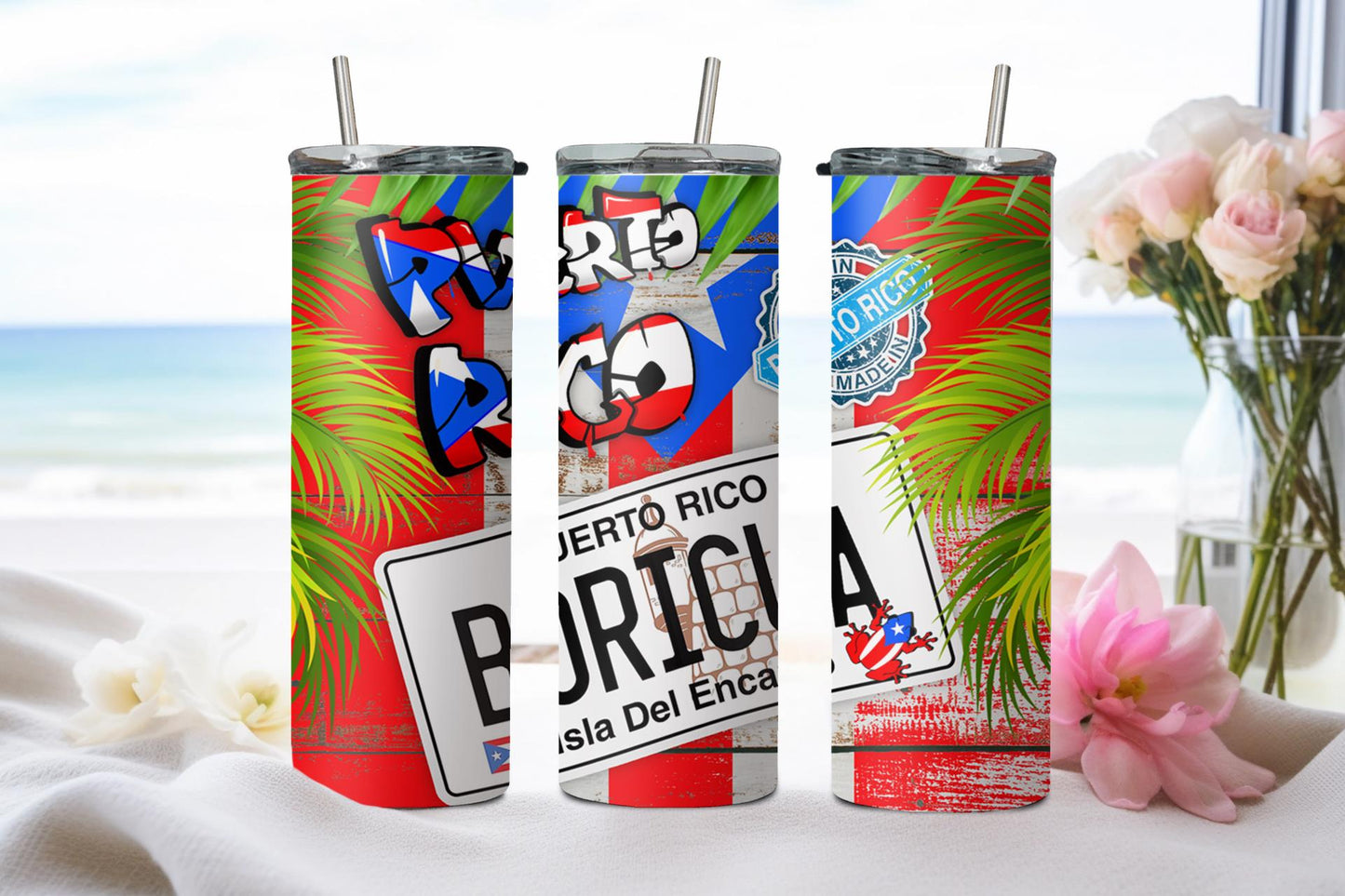 Puerto Rico - tumbler