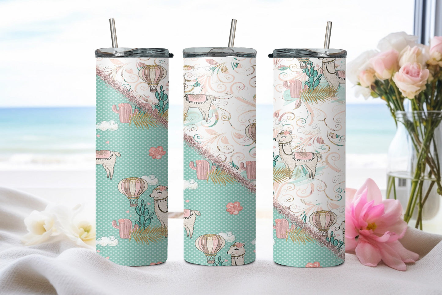 Llama Split-10590 - tumbler