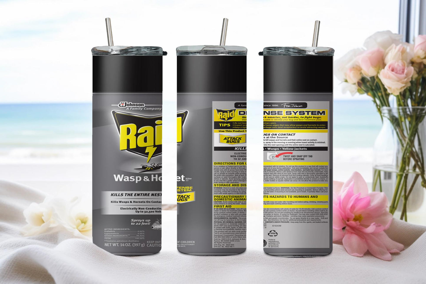 Raid Wasp and Hornet-8198 - tumbler