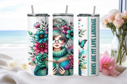 Book Lover-8149 - tumbler