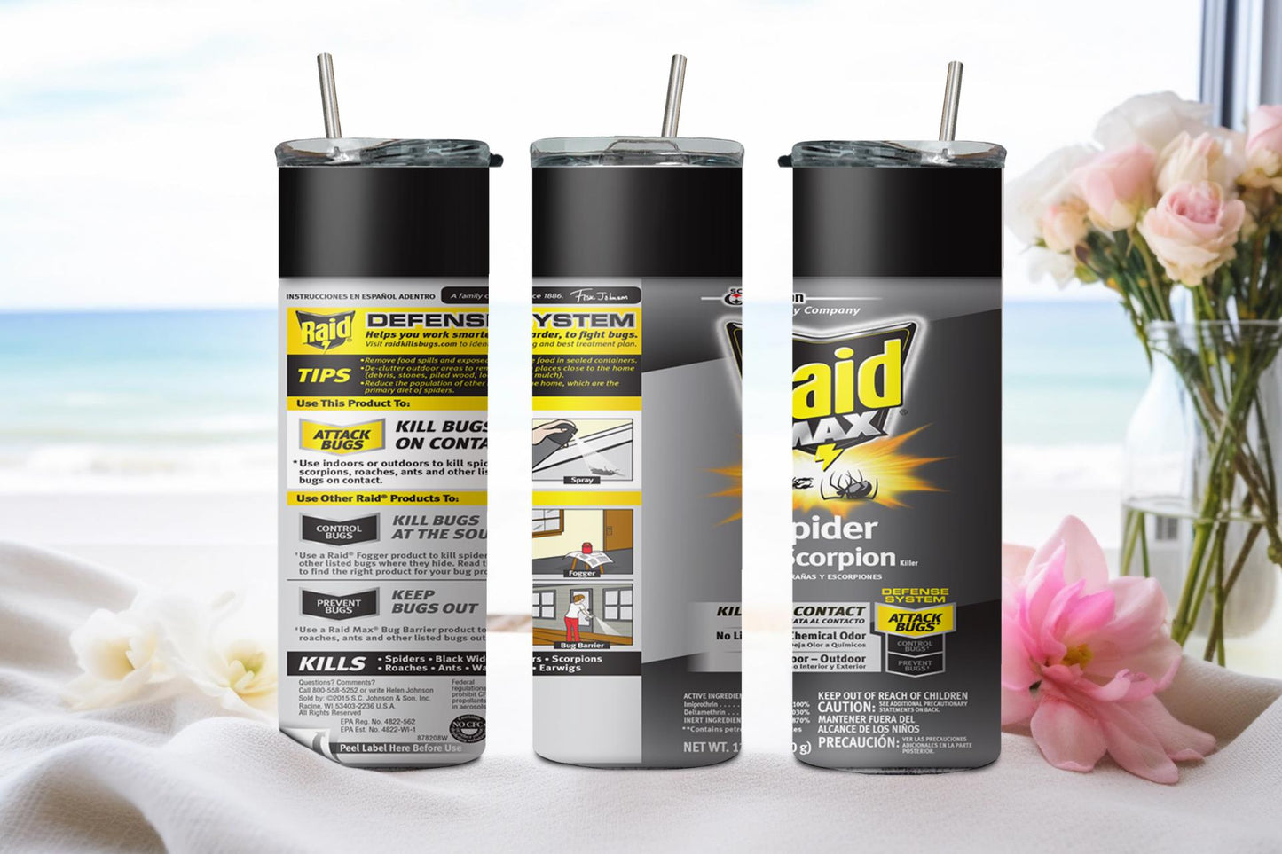 Raid Max Spider and Scorpion-8195 - tumbler