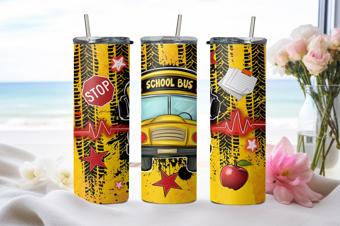 School Bus Driver-8102 - tumbler