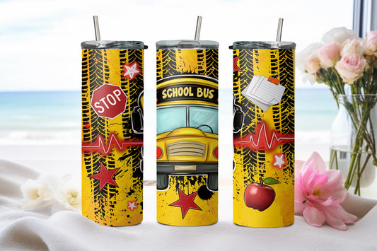 School Bus Driver-8102 - tumbler